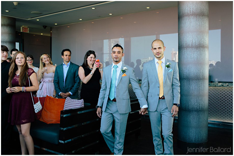 Thompson Hotel Wedding Photographer