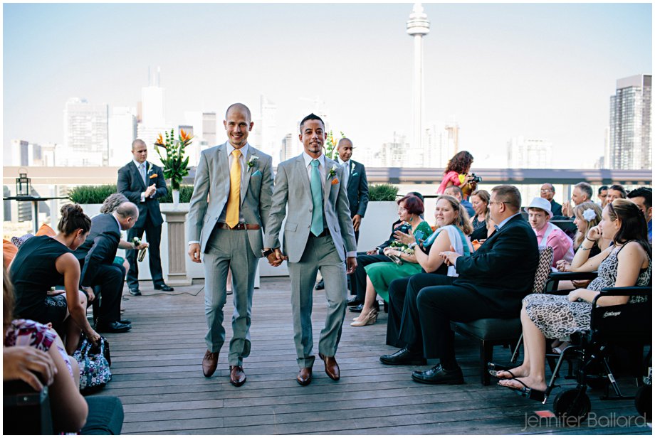 Thompson Hotel Wedding Photographer