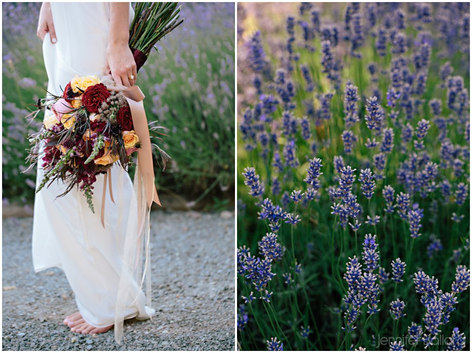 Victoria Lavender Farm Wedding