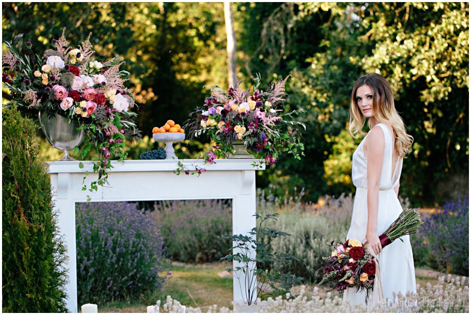 Victoria Lavender Farm Wedding