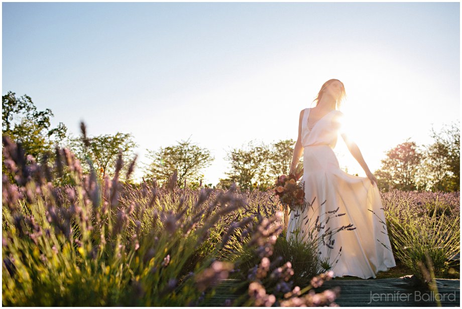 Victoria Lavender Farm Wedding
