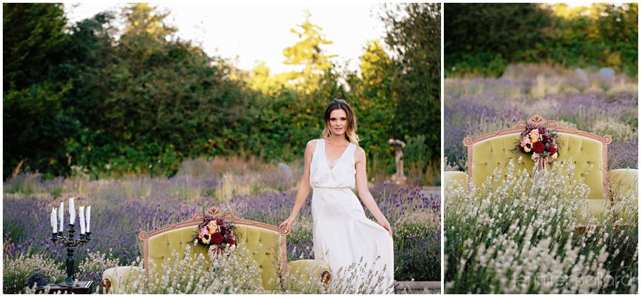 Victoria Lavender Farm Wedding