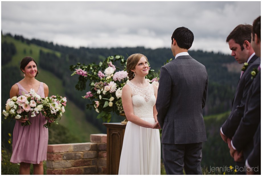 Vail Wedding Deck