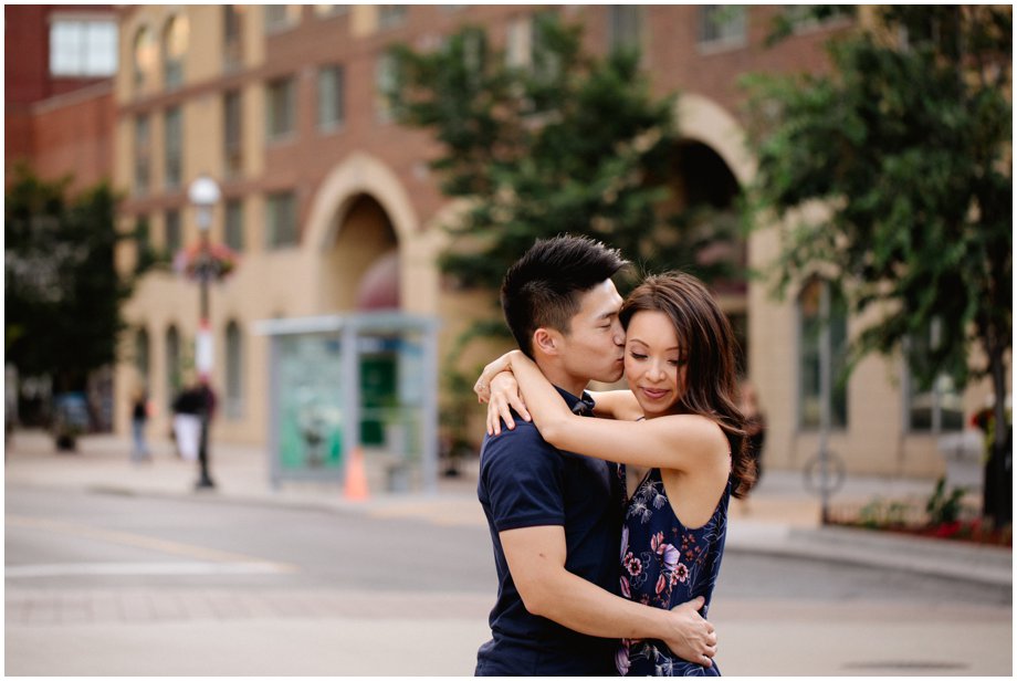 Downtown Toronto Engagement Photography