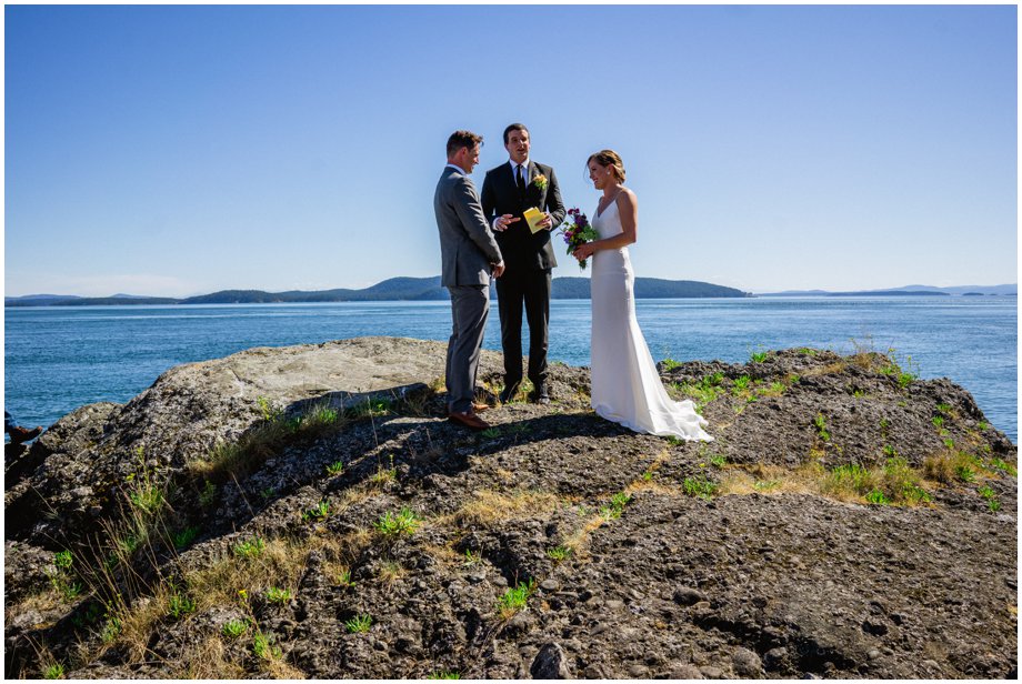 Intimate Pender Island Wedding