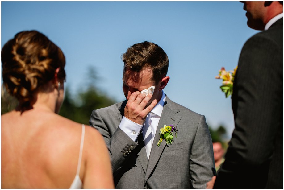 Intimate Pender Island Wedding