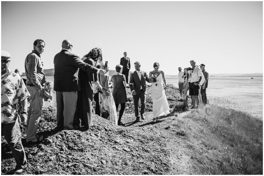 Intimate Pender Island Wedding