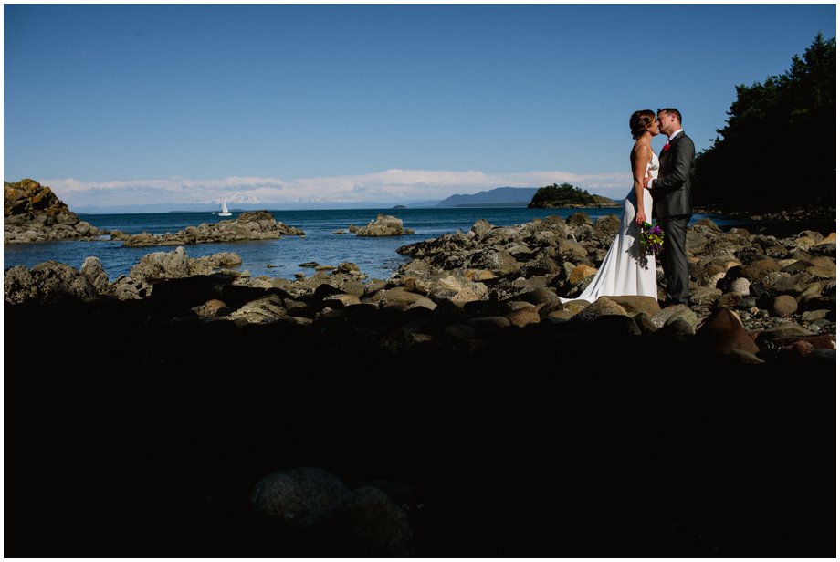 Intimate Pender Island Wedding