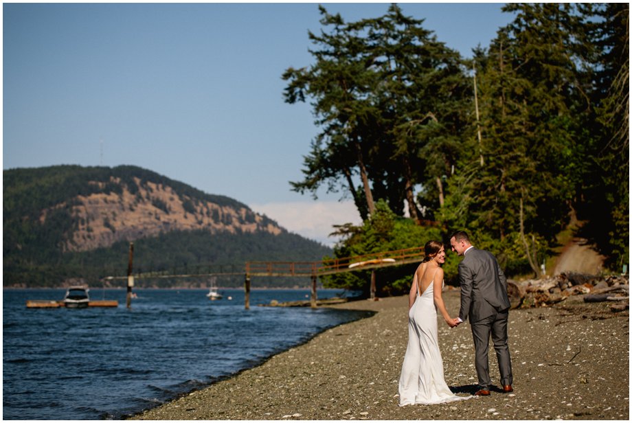 Intimate Pender Island Wedding