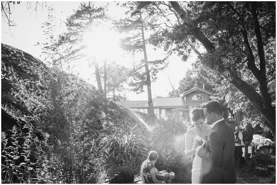 Buddha Cottage Pender Island Wedding